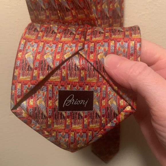 Brioni Bird Necktie - Picture 6 of 6